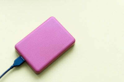 a purple and pink pencil