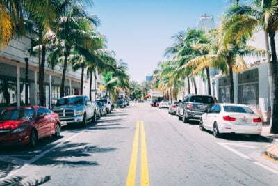 a street with cars on it
