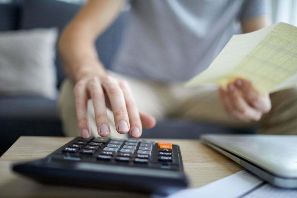 Using calculator